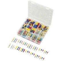 Assortimento di connettori a crimpare da 0,5 mm² a 2,5 mm², blu,gialli,rossi,bianchi Conrad Components 739925, 382 pz.