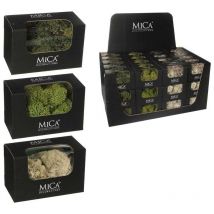 Muschio artificiale stabilizzato 50GR 1PZ assortito per presepe decorativo