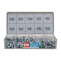 Assortimento ingrassatori 110 pezzi samoa hallbauer