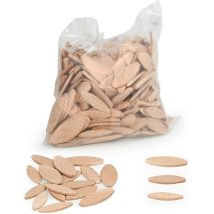 Vtizikl Assortiment Lamello D’assemblage Type Lamello20 À 100 Pièces/taille Lamelle Bois En Hêtre Massif Idéal Pour Fraiseuse Bois/fraiseuse À 
