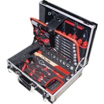 NOW - Assortimento utensili 105 pezzi in valigetta con telaio in alluminio ora no