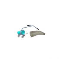 Varilla con pomos y manguera de 5 m Aspirador PERUZZO TURBO 400