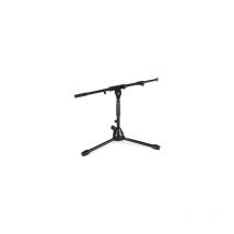 Asta microfonica regolabile con braccio a braccio e filettatura standard 5/8' Fonestar MS120N, con 3 gambe pieghevoli, ideale per strumenti