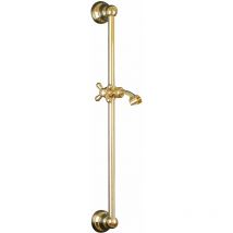 Damast - Asta per doccia supporto scorrevole in colore oro 300 - 12584 Oro