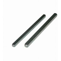 Asta quadrata in acciaio zincato con 4+4 fori Duval Bilcocq 7x110mm - 34-1042-1711