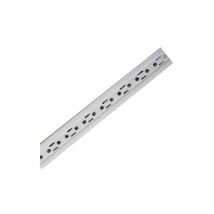 Asta x ripiano metallico a gancio Prometal acciaio vern grigio mm 27,5x46 h.cm 300 Prometal