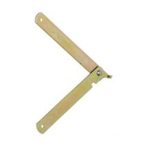 Aste snodate ferro zincato mm. 250 destre. Prezzo per 1 pezzo.