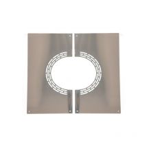 Abdeckblende 0 - 30° Hinterlüftung Schornstein Edelstahl Sanierung 8710-250 - Astec