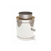 Element mit Kondensatablauf Doppelwandig DN113-300 Schornstein Abgas Sanierung 8200-150 - Astec