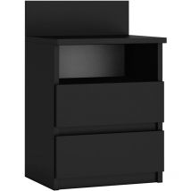 Aster T1 - Comodino con 2 cassetti - 59x40x32 cm - Comodino - Stile scandinavo
