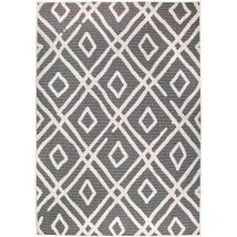 Astra Kurzflorteppich Serina - 1 Stück 160x230 Cm, Dunkelgrau