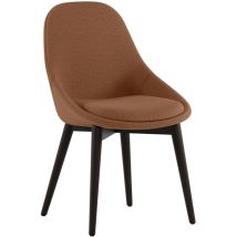 Astrid - Chaise en tissu rouille 4 pcs