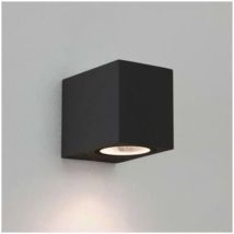 Astro Lighting - Astro Chios 80 Applique Murale Excl. Gu10 Noir 7x8x8cm Ip44 Zinc A