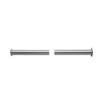 ASW - tube cuivre 453005 10 x 300 mm, tube évasé 3/8"x1/2", chromé