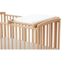Plan à langer amovible pour lit bébé essentiel en bois - AT4