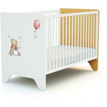 Lit bébé disney Exploring Winnie en bois - AT4