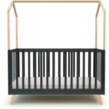 Lit cabane bébé évolutif confort en bois - AT4