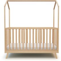 Lit cabane bébé évolutif confort en bois - AT4