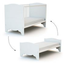 Lit évolutif 70x140 AT4 Marelle Blanc