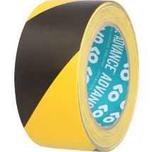 Advance - AT8 pvc Hazard Black/Yellow Warning Tape - 50mm x 33m