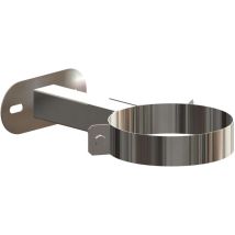 Atec Wandabstandhalter 50-150mm Dn110/160 E Edelstahl Blank Kürzbar, 703744