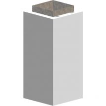 Atec Schachtelement 600 mm L90 PolyCase inklusive Steckverbinder, dn 125