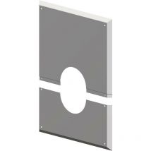 Atec Wandblende PolyTop geschlossen DN80/125