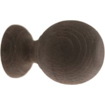 1 Embout Style Anglais - Gris Vieilli - Diamètre 28