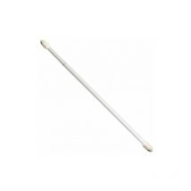Support Voilage Extensible Ovale Blanc 60- 80 cm. (2 pièces)