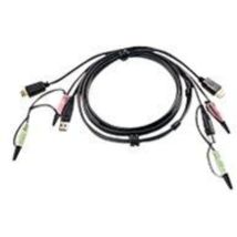 Kabel kvm hdmi usb mit Audio de 1.8 m - Aten