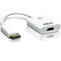 Adattatore Cavo Displayport Hdmi Aten Vc986-at Bianco
