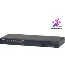 Commutateur kvm Aten KH1508AI catégorie 5e/6 à 8 ports