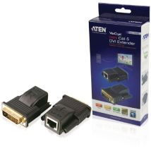 Aten Ve066-at Extender Av Trasmettitore E Ricevitore Av Nero