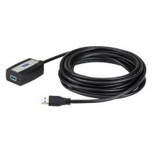 Aten - UE350A - 5 m - usb a - usb a - 3.2 Gen 1 (3.1 Gen 1) - Male connector / Female connector - Noir (UE350A-AT)