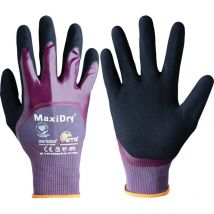 Atg 56-425C MaxiDry Liquitech K/w 3/4NBR Coated Gloves Carded - Size 6