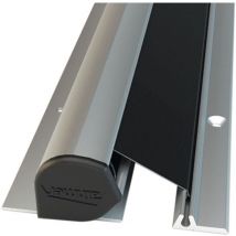 Tenda a rullo con pulsante NR-25 L.1925mm bg tenda a rullo argento nero Athmer