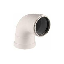 Ati - Curva 90° In Alluminio Monoparete F/f Dn. 60 Mm Bianco 2-96pff