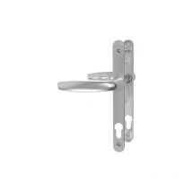 Atlanta 1530/300LMSGL hoppe Set di porte con piastra stretta 195mm Argento F1 Key i Entr.92 C.8 - ép.68/77 - 3305037