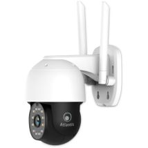 Atlantis Land A14-sc970-pt Smartcam Telecamera Ip Motorizzata Outdoor 4mp 1440p Wi-fi Ip64 Audio 2 Vie Microsd 128gb Colore Bianco