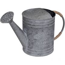 Arrosoir métal gris H25cm Atmosphera Créateur D'intérieur