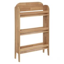 Bibliothèque En Bois Hévéa Robin Atmosphera