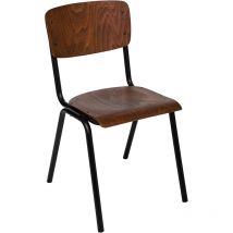 Chaise D'écolier Kiel Marron Atmosphera