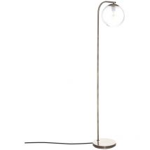 Lampadaire Droit Night H153 En Métal Doré Atmosphera