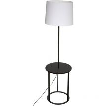 Lampadaire Gil noir et blanc H149cm - Atmosphera créateur d'intérieur