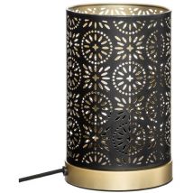 Atmosphera Créateur D'intérieur - Lampe Gypsy noir h 21.5 cm