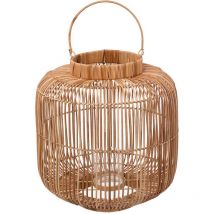 Lanterne en rotin 'Ali' H43cm D38cm