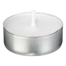 Lot de 30 bougies chauffe-plat Hugo blanc 400g Atmosphera Créateur D'intérieur