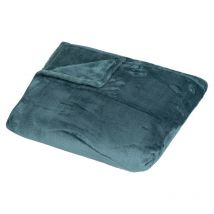 Plaid avec pochon Row 150x200 canard Atmosphera