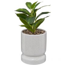 Plante artificielle pot céramique H30cm Atmosphera Créateur D'intérieur