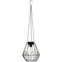 Atmosphera Créateur D'intérieur - Suspension solaire Flave métal noir D19cm